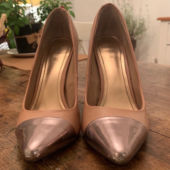 Beige Diba high heels - Picture 5 of 6